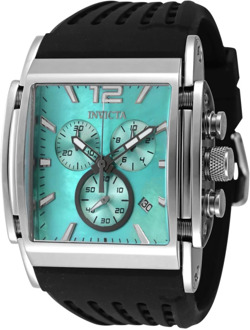 Speedway Heren Quartz Horloge Blauwe Wijzerplaat Invicta Watches , Gray , Heren - ONE Size