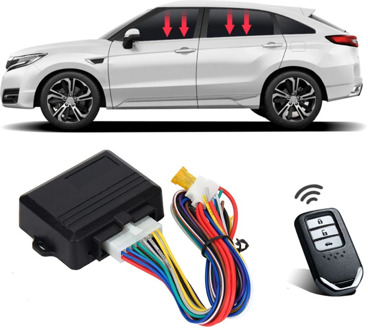 SPEEDWOW 12V Universal Power Window Roll Up Closer For 4 Doors Auto Remotely Close Windows Car Alarm Systems Car Protector