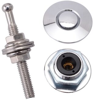 Speedwow 32Mm Aluminium Drukknop Billet Hood Lock Clip Kit Zwart Zilver Rood Blauw Universele Auto Exterieur Accessoires