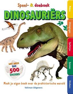 Speel- en doeboek Dinosauriërs - Boek Veltman Uitgevers B.V. (9048310741)