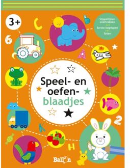 Speel- en oefenblaadjes 0 -   Speel- en oefenblaadjes 3+ (oranje)