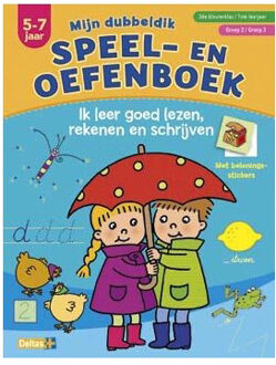Speel- en oefenboek dubbeldik ik leer goed lezen, rekenen en schrijven