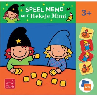 Speel memo met Heksje Mimi. 3+