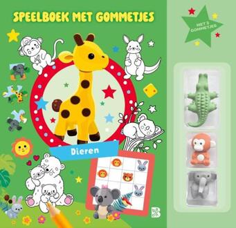 Speelboek met gommetjes: Dieren -   (ISBN: 9789403243412)