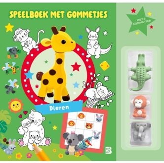 Speelboek Met Gommetjes: Dieren