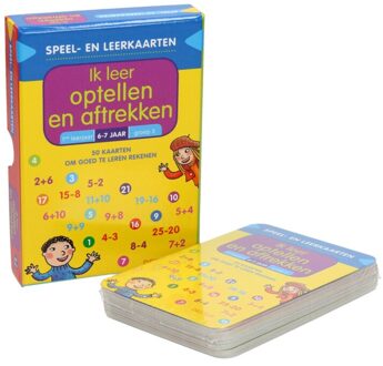 Speelen Leerkaarten Ik Leer Optellen en Aftrekken (6-7)
