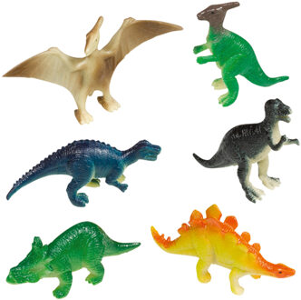 Speelfiguren Dinosaurus Jongens 8 Stuks
