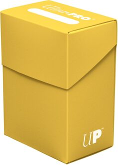 Speelgoed | Kaartspel - Deckbox Solid Yellow C30