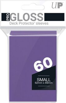Speelgoed | Kaartspel - Sleeves Small Purple 60 D10