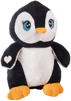 Speelgoed Knuffel Pinguin van zachte pluche - groot formaat - 60 cm - Knuffeldier Multikleur