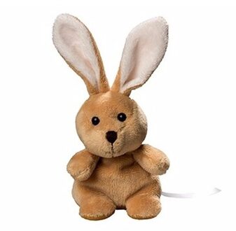 Speelgoed konijn/haas knuffel 19.5 cm