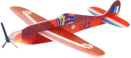 Speelgoed luchtmacht vliegtuig Airgliders - Focke Wulf 152 - echt vliegend - uit Duitsland Groen