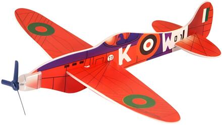 Speelgoed luchtmacht vliegtuigen Airglider - Hawker Hurricane