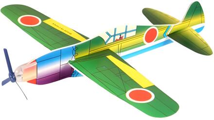 Speelgoed luchtmacht vliegtuigen Airglider - Mitsubishi Zero