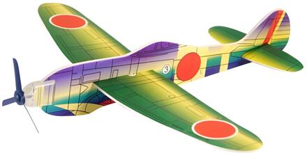 Speelgoed luchtmacht vliegtuigen Airgliders - Fighter Hayate - echt vliegend - uit Japan