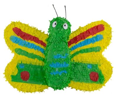Speelgoed pinata gekleurde vlinder