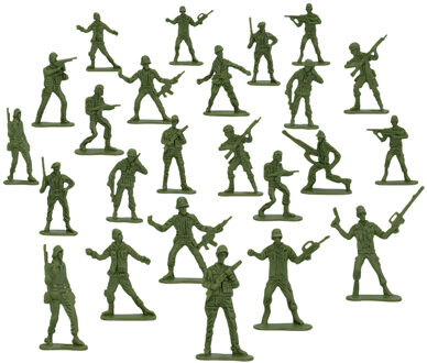 Speelgoed Soldaatjes (24st) Groen