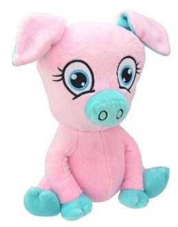 Speelgoed varken knuffel roze 26 cm