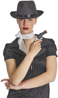 Speelgoed verkleed politie revolver/pistool - metaal - 8 schoten ringen - volwassenen / kinderen