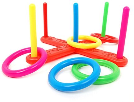 Speelgoed Voor Kinderen Hoepel Ring Toss Plastic Ring Toss Quoits Tuin Spel Zwembad Speelgoed Outdoor Funny Kids Outdoor Sport Speelgoed voor