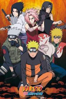 Speelgoed | Wall Scrolls & Posters - Naruto Shippuden - Poster Group (98x68)