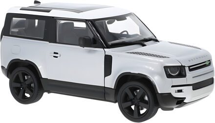 speelgoedauto - Land Rover Defender 2020 - zilver