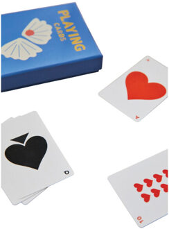 Speelkaart deck Blauw - One size