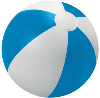 Speeltijd opblaasbare strandbal Blauw - One size