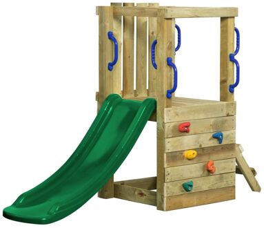 Speeltoestel Met Glijbaan Irma Small Groen 70x185x120cm