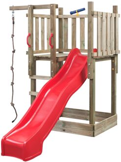 Speeltoestel Met Glijbaan Mario Rood 250cm