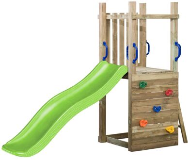 Speeltoestel Met Glijbaan Tour Irma Appelgroen 175cm