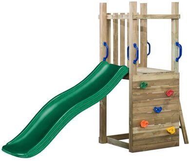 Speeltoestel Met Glijbaan Tour Irma Groen 175cm