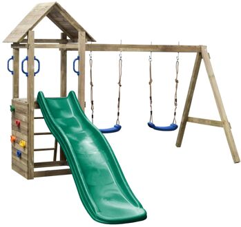 Speeltoestel Met Glijbaan Tour Maria Groen 175cm