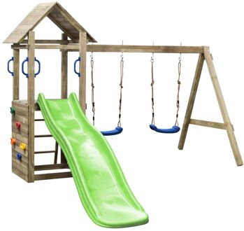 Speeltoren Maria Met Appelgroene Glijbaan