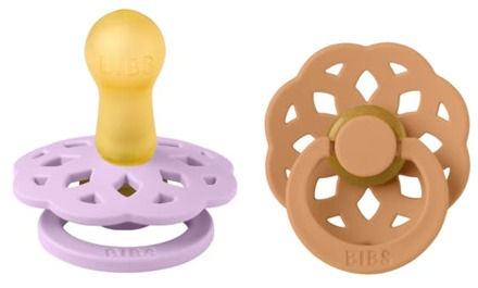 Speen BIBS Boheme Latex Size 2 Violet Sky/Pumpkin 2 st