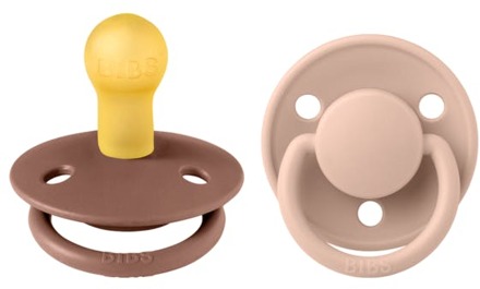 Speen BIBS De Lux Latex Size 1 Woodchuck/Blush 2 st