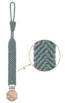 Speenkoord - Handgevlochten - Veilige en Trendy Fopspeenkoord - Sage