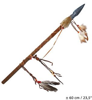 Speer Indiaan 60cm Multikleur - Print