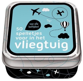 Spel 50 spelletjes voor in het vliegtuig | Image Books