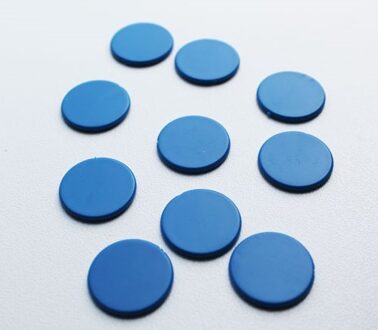 Spel Fiches 22mm Blauw (10 stuks)