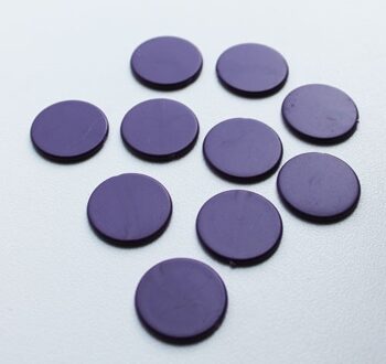 Spel Fiches 22mm Paars (10 stuks)