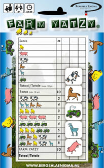 Spel Yatzy - boerderij