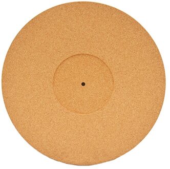 Spelers Water Grenen Hoge Fidelity Praktische Ruis Home Minder Trillingen Kurk Draaitafel Mat Audiophile Anti Statische