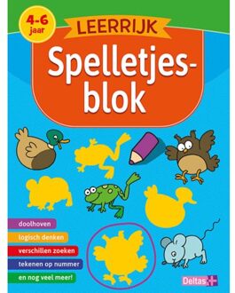 Spelletjesblok (4-6 j.) - Boek ZNU (9044750992)
