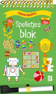 Spelletjesblok Met Viltstift 5+ - Kleine Kleuters