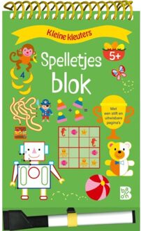 Spelletjesblok Met Viltstift 5+ - Kleine Kleuters