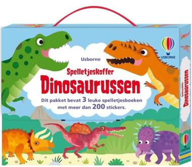 Spelletjeskoffer Dinosaurussen - Spelletjeskoffer