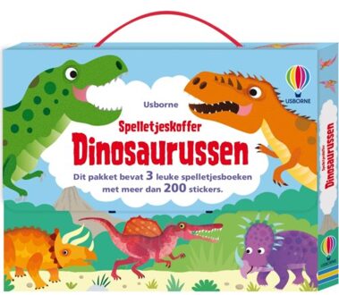 Spelletjeskoffer Dinosaurussen - Spelletjeskoffer