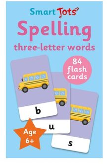 Spelling - Three-Letter Words - Smart Tots Flash Cards - Robyn Gale