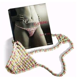 Spencer and Fleetwood Candy G-string - Multicolor - Snoep slipje - Maat OneSize